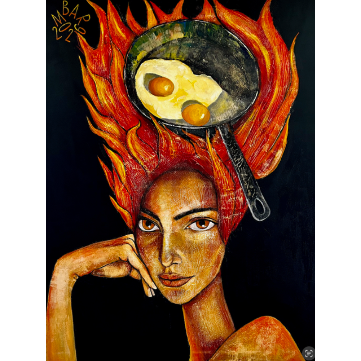 Girl on fire